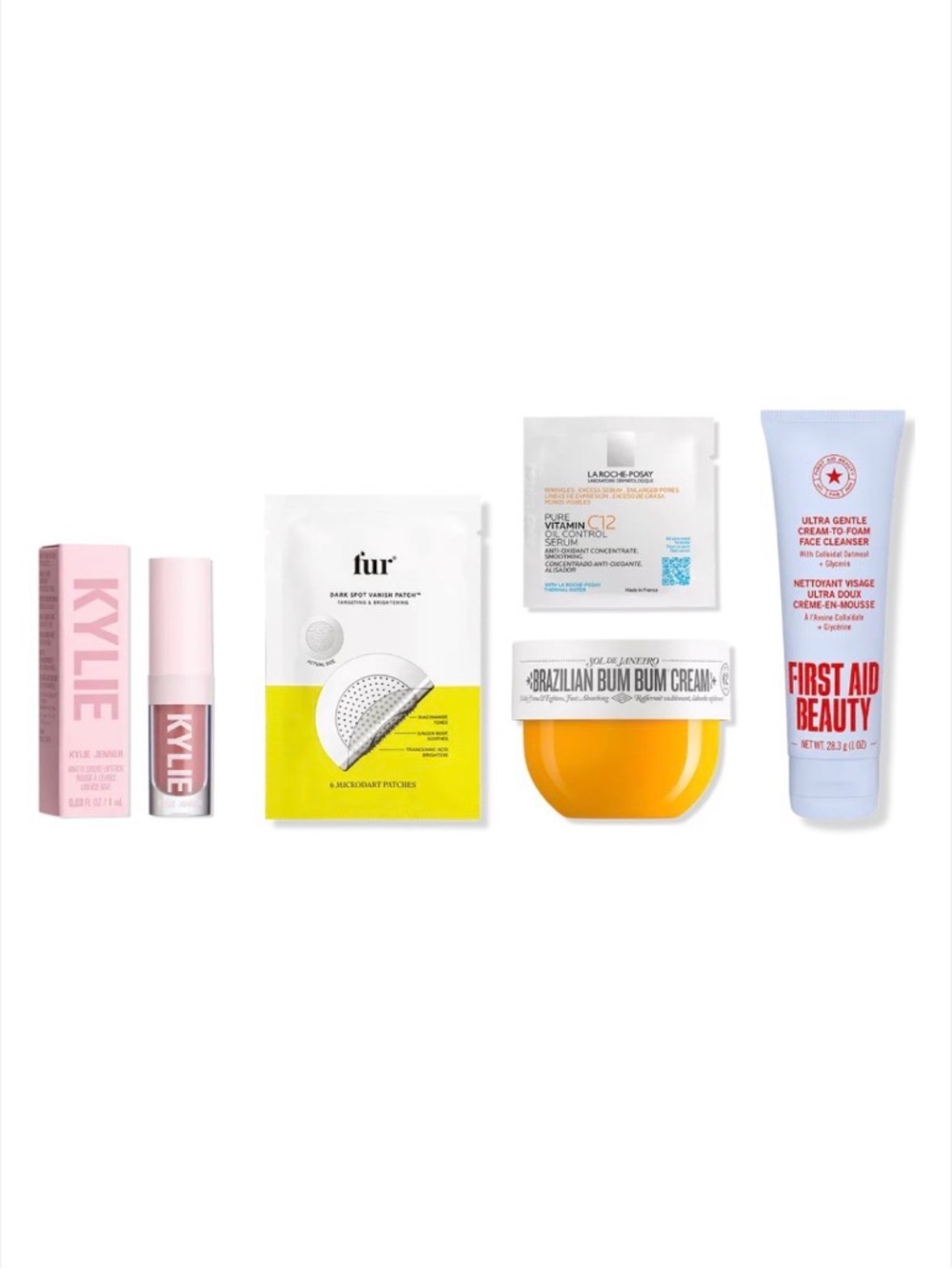 NEW Beauty Bundle Favorites Kylie, Sol de Janeiro, First Aid Beauty, La Roche
